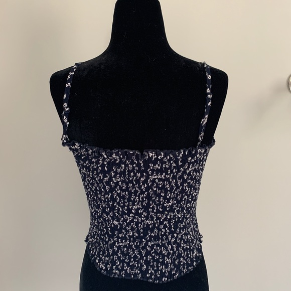 Blue and White Tank Top - Picture 2 of 2